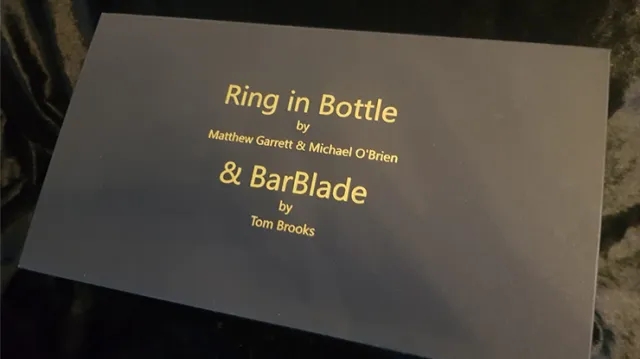 Ring in Bottle & BarBlade by Matthew Garrett & Brian Caswell - Click Image to Close